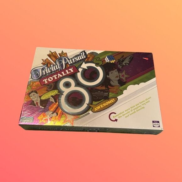 Sealed 2006 Parker Brothers Trivial Pursuit Totally 80s Trivia Game ￼￼ - Picture 1 of 4